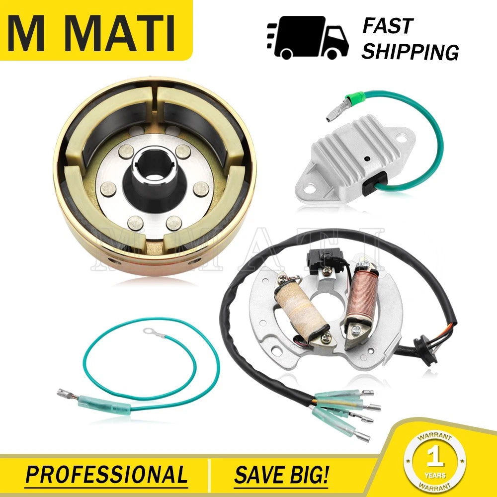 Flywheel Generator w/ Stator Magneto for Yamaha Blaster YFS200 (1990–2006)