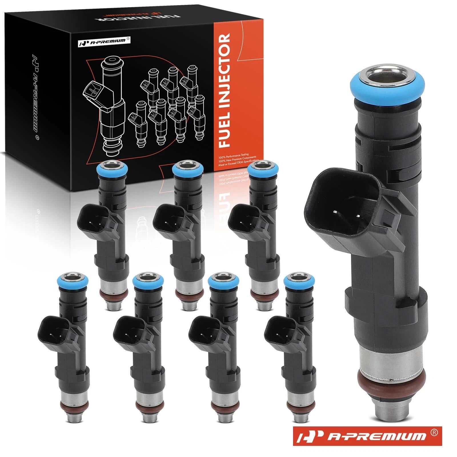 8x Fuel Injector for Ford F-250 F-450 F-550 Super Duty (2020–2022)