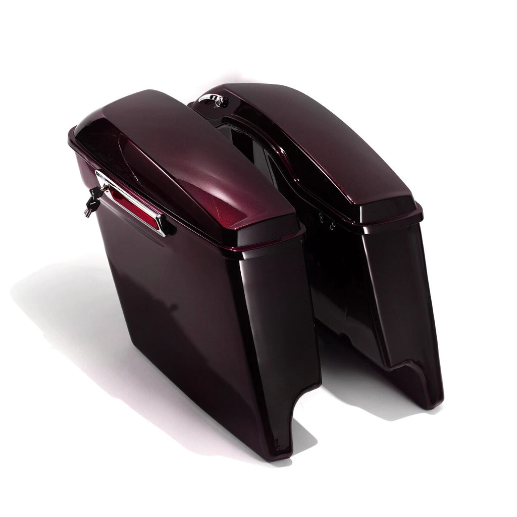 Stretched Saddle Bags for Harley Touring Road Glide (2014–2024)