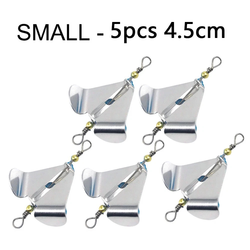 Propeller Blades for Bait Accessories (Wear-Resistant, Lifelike Metal)