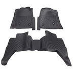 Set of 4 TPE Floor Mats for Toyota Tacoma Double Cab (2005–2015) Anti-Slip