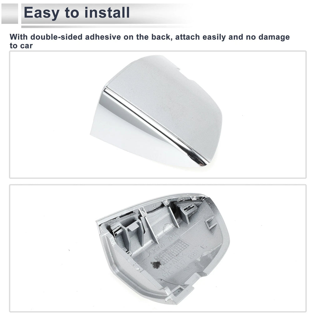 Front Right Door Handle Lock Cylinder Covers for Volkswagen Sagitta 