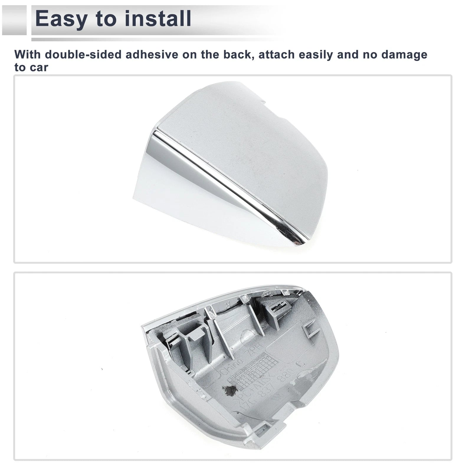 Front Right Door Handle Lock Cylinder Covers for Volkswagen Sagitta 
