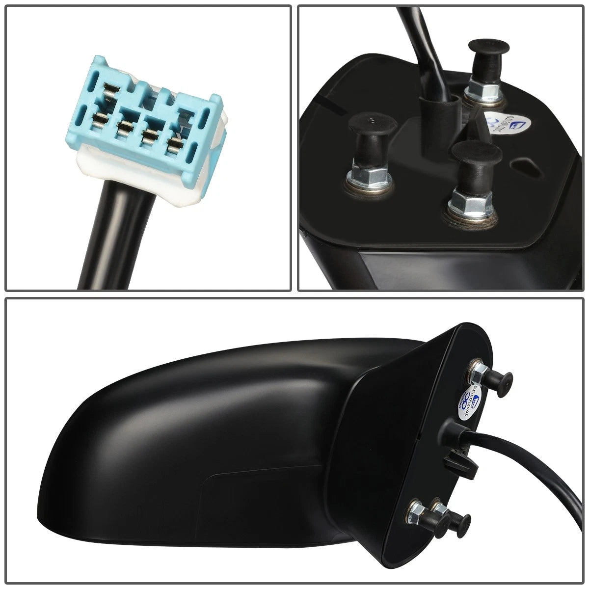 Powered Heated Door Mirror Right for Honda Civic (2008–2011) HO1321260
