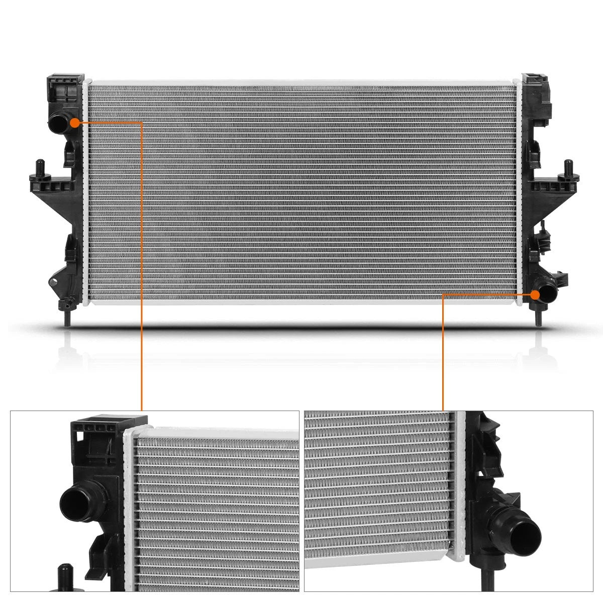 Radiator Cooling Fan Assembly for Alfa Romeo Giulia/Stelvio (2017–2024)