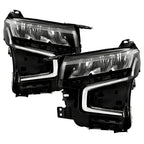 Full LED Headlights for Chevy Suburban Tahoe (2021–2024) - Left + Right Pair