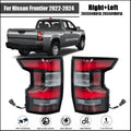 Set of 2 LED Tail Lights for Nissan Frontier (2022–2024)