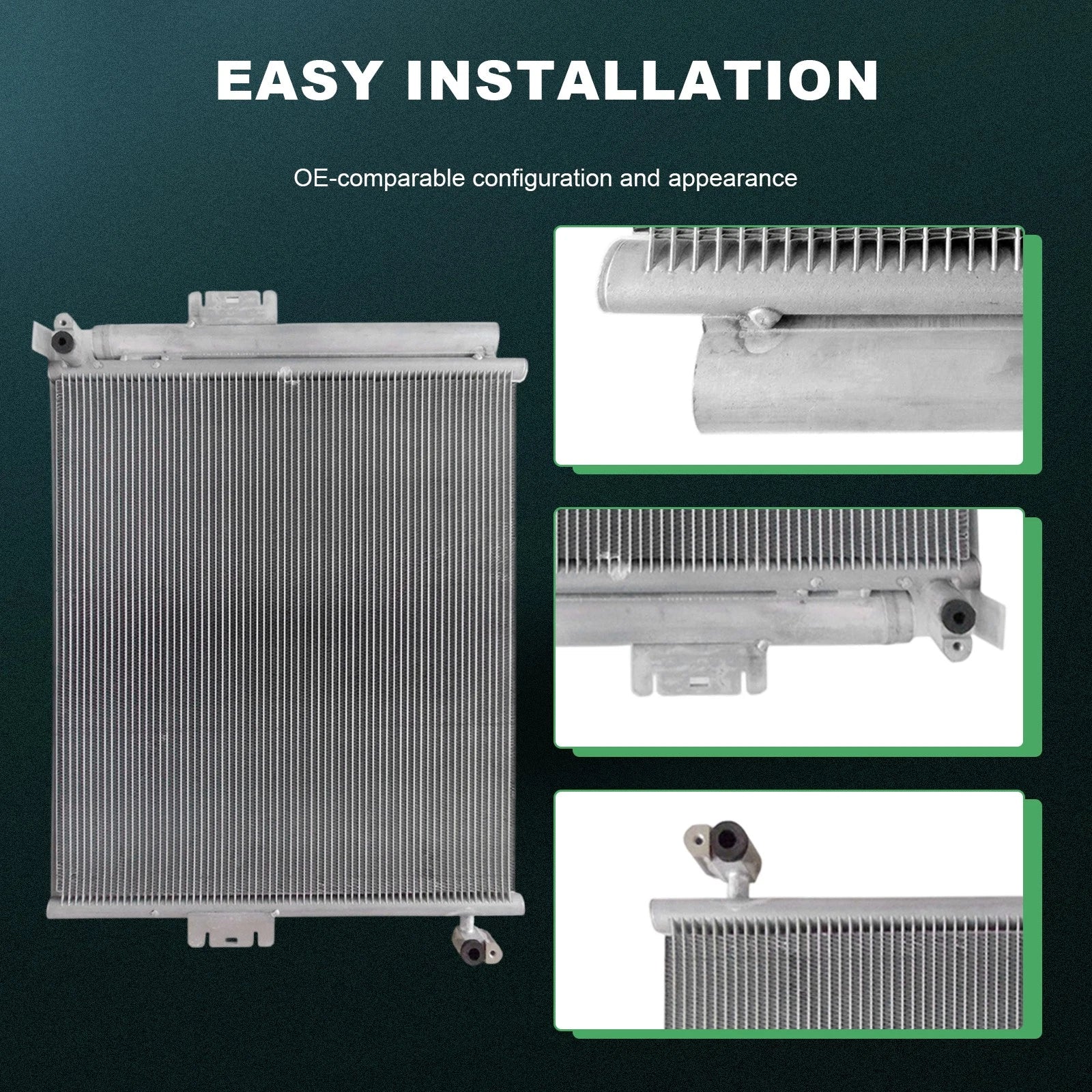 Aluminum AC Condenser for Toyota Tacoma (2005–2013)