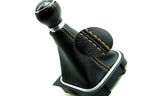 Manual Shift Boot for VW Jetta Vento Bora (2005–2012) Yellow Stitch