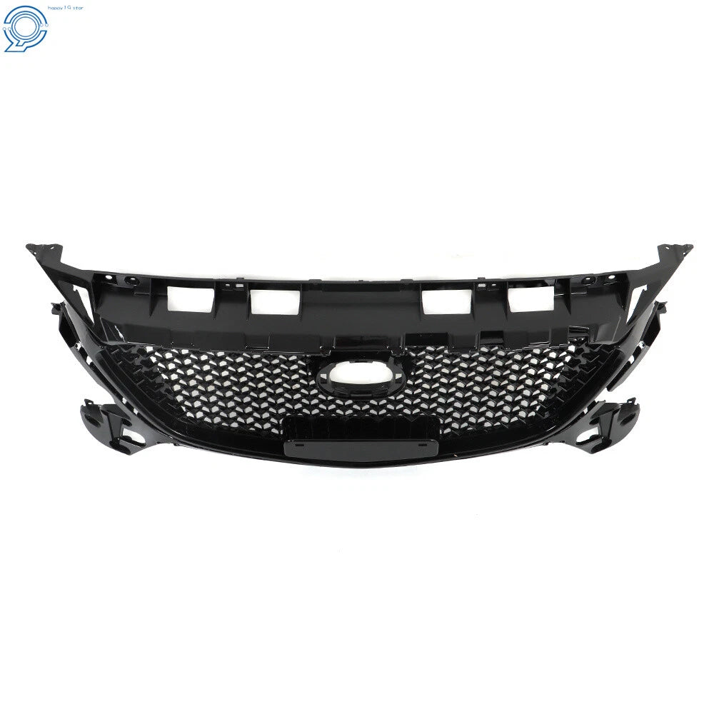 Honeycomb Grille for Mazda 3 Axela (2017-2018) Black Front Bumper