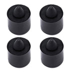 4 Pcs Upper Door Rubber Bumper Bushings for Ford F-Series (1997-2014)