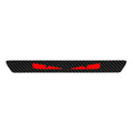 1x 3D Carbon Fiber Look Demon Eye Brake Tail Light Decal for Car