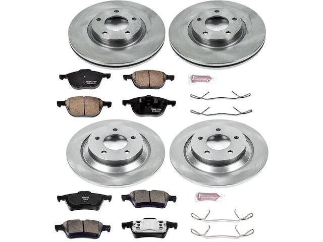 Brake Pad and Rotor Kit for Mazda 5 (2006–2007) CF895ND