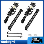Front Struts Rear Shocks Sway Bars for Chevy Traverse Buick Enclave GMC Acadia (2009–2023)