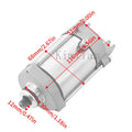 Starter Motor for Honda VT1100C Shadow 1100 (1985–1994) 31200-MG8-008, 31200-MG8-018