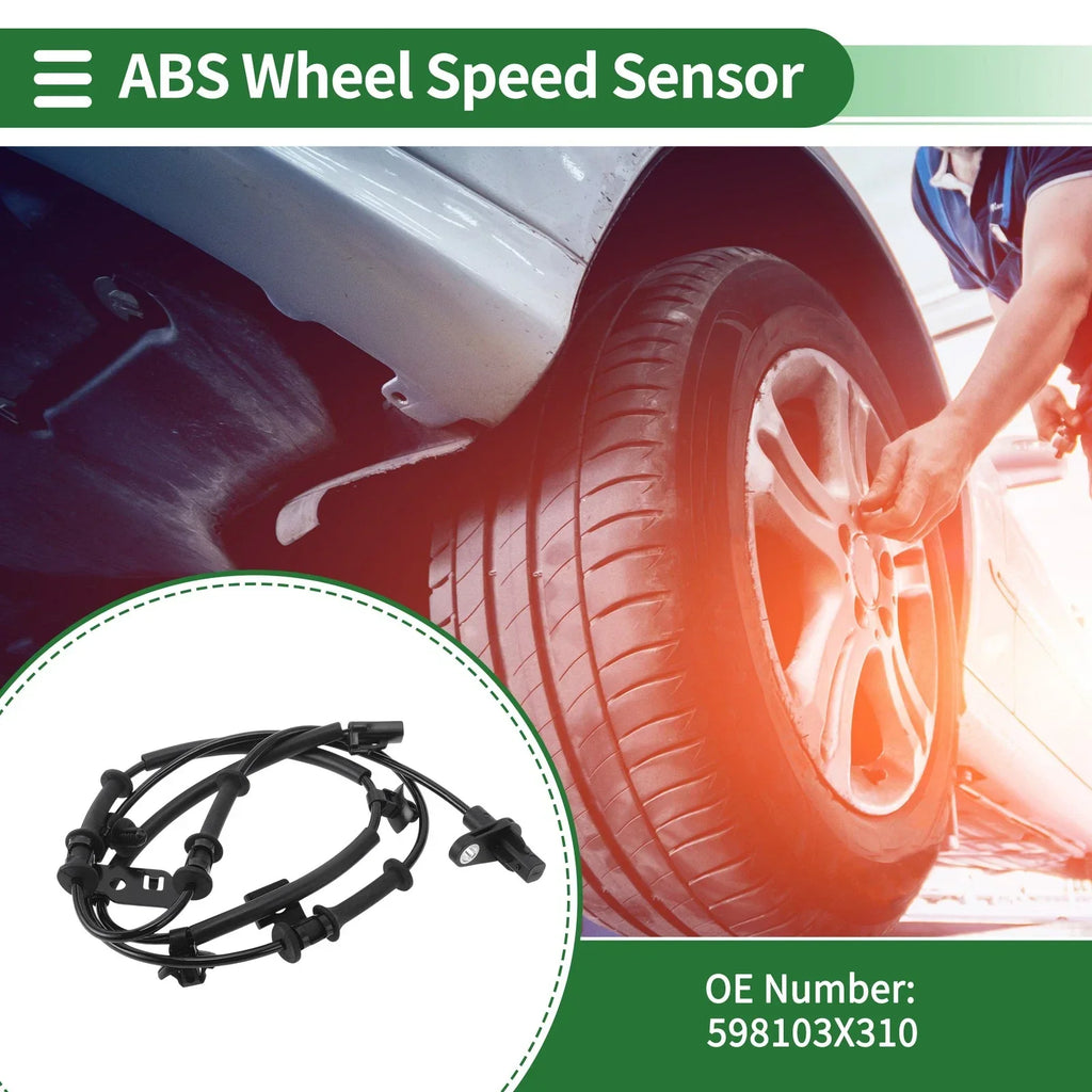 ABS Wheel Speed Sensor for Hyundai Elantra 2011-2016 (2 x Sensors)