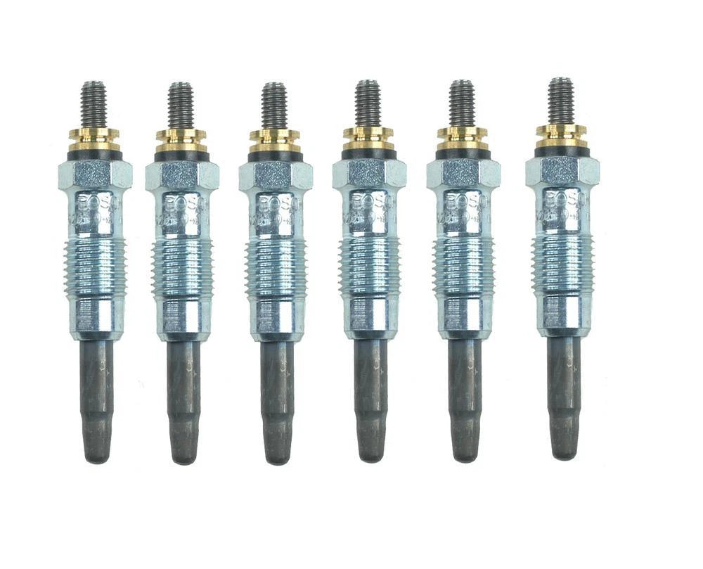Set of 6 Diesel Glow Plugs for Mercedes-Benz 300SD 350SD 350SDL S350