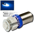 T10 BA9S/BA9/T4W 5050 5 SMD Bright Blue LED Bulbs for Interior Lighting