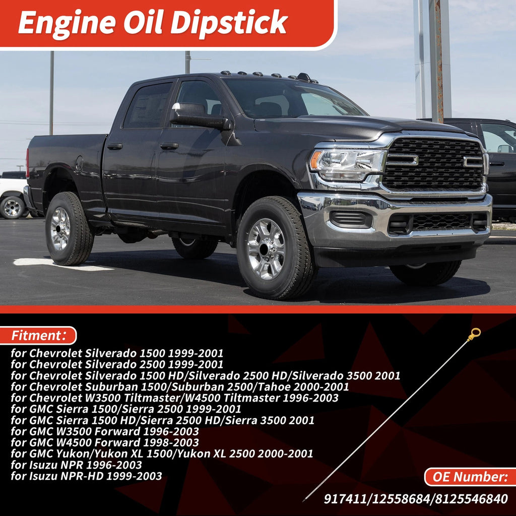Oil Dipstick No. 917411 for Chevrolet Silverado 1500 (1999–2001)