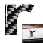 Lowercase Alphabet Letter Decals Stickers for Car Badge Emblem