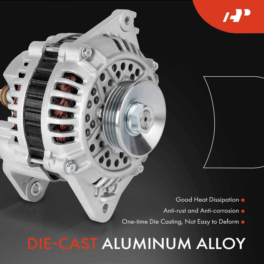Alternator for Hyundai Sonata (1992–1998) and Mitsubishi Galant (1990)