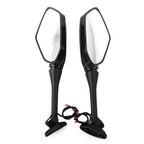 LED Turn Signal Side Mirrors for Honda CBR600RR CBR1000RR (2004–2007)
