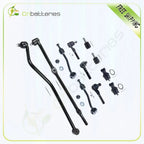 Set of 4 Front Ball Joints Tie Rods Sway Bars for Jeep Wrangler TJ (1997–2006)