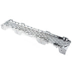 Chrome ABS Front Lower Bumper Grille Mesh Grill for Jaguar XJ (2016-2021)