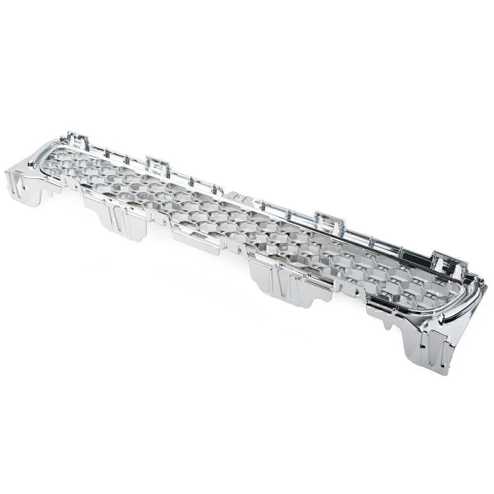 Chrome ABS Front Lower Bumper Grille Mesh Grill for Jaguar XJ (2016-2021)