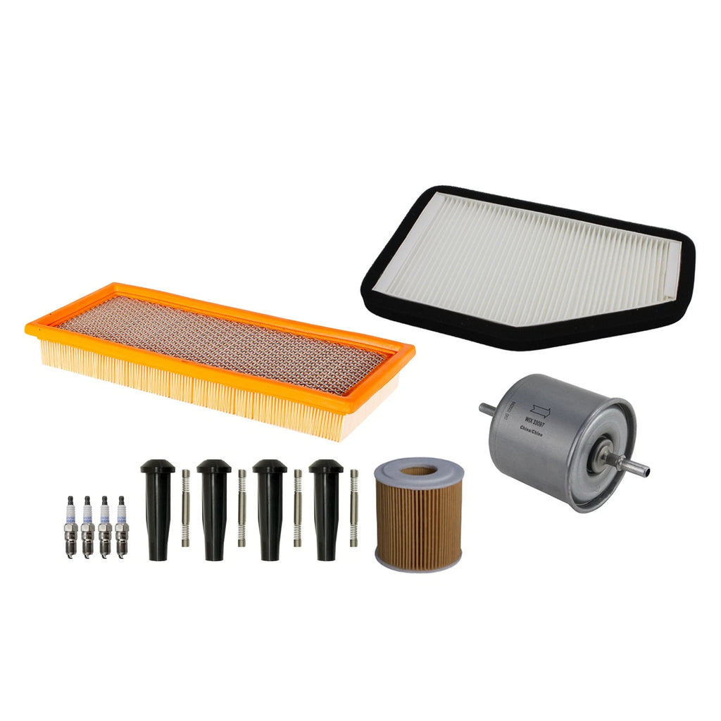 Denso Tune Up Kit 4 Spark Plugs & Boots for Ford Escape (2007)
