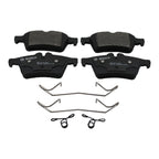 DuraGo Rear Rotors & Bosch QuietCast Brake Pads Kit for Mazda 3