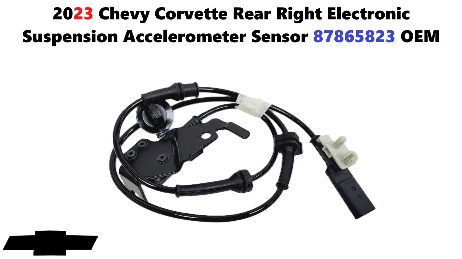 Rear Right Electronic Suspension Accelerometer Sensor for Chevy Corvette (2023) 87865823
