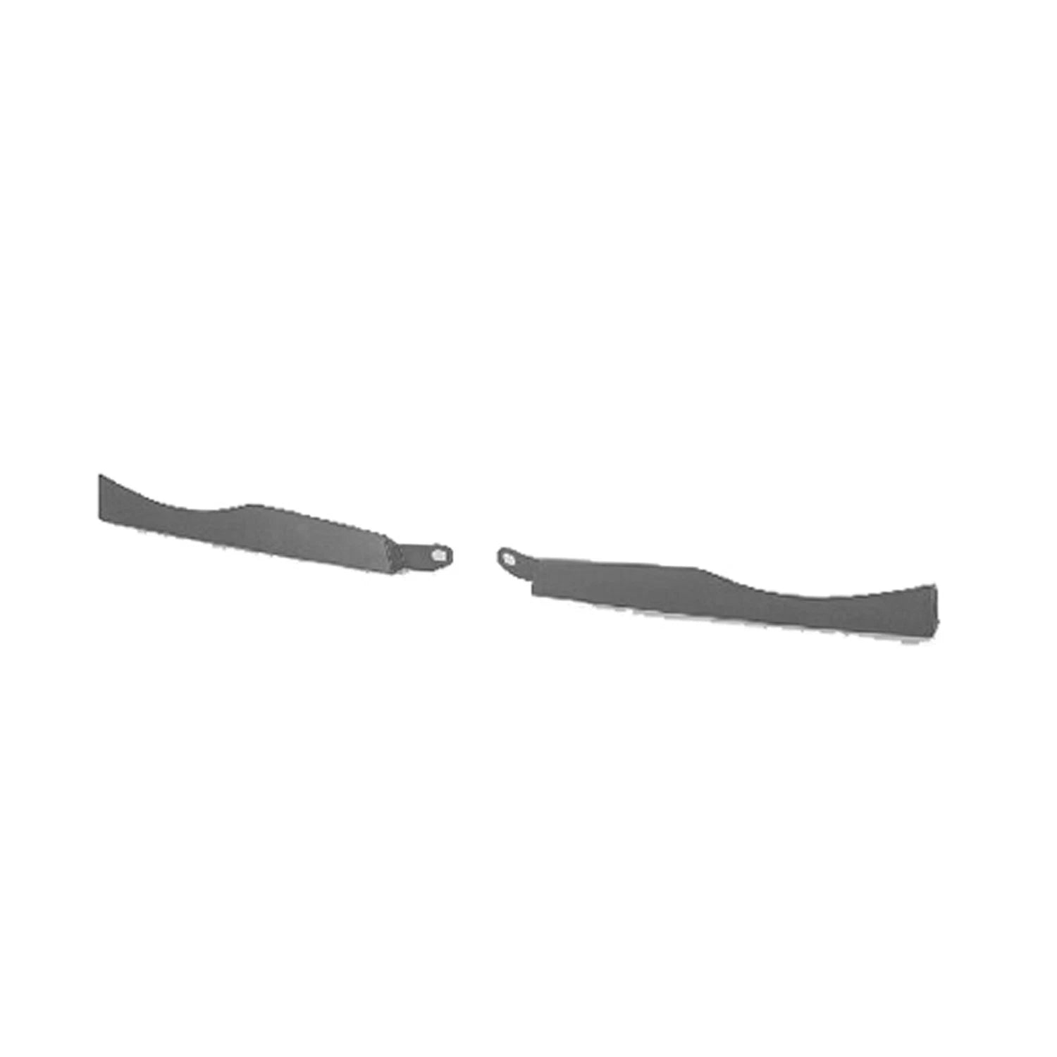 Replacement Black Driver Side Front Bumper To Grille Filler for Toyota (2016–2023)
