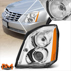 HID Projector Headlight Left Side for Cadillac DTS (2006–2011) Chrome
