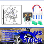 Starter Solenoid Relay Plug for Yamaha XV1700, FJR1300, XVS1300, V-Star (2001–2018)