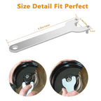 Angle Grinder Flange Spanner Wrench Kit with Lock Nut Tool