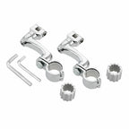 22mm 25mm 32mm 35mm Highway Foot Pegs Mount Clamps for Harley Touring