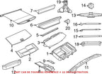 Rear Tow Hook for Dodge Durango (2011–2023) OEM Mopar