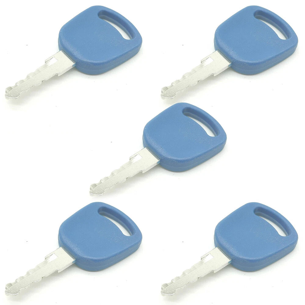 5X Ignition Key for Ford New Holland Tractor (82003267, 82030143, F0NN11603AA)