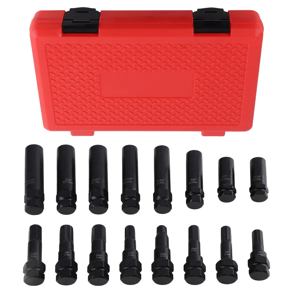 Set of 4 Master Locking Lug Nut Keys for Wheel Locks