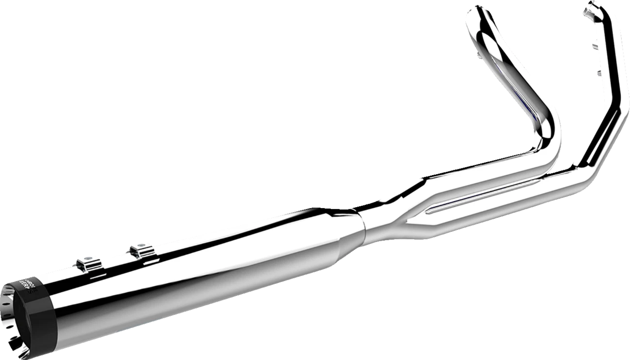 2-into-1 Outlaw-SR Exhaust System for - Chrome