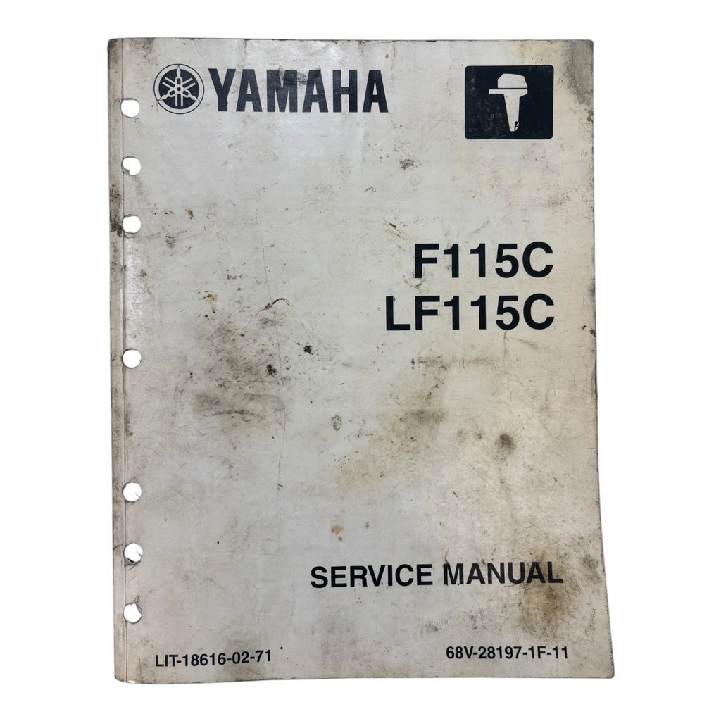 Service Manual for Yamaha F115C, LF115C (2003) - LIT-18616-02-71