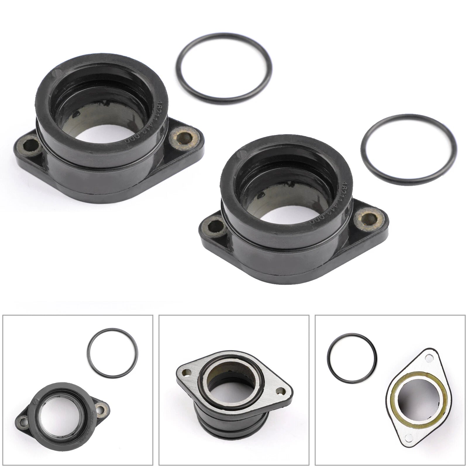 Intake Manifold Carburetor Insulator Boots for Honda CM400C/CM400E/CM400T/CB400 (1978–1982)