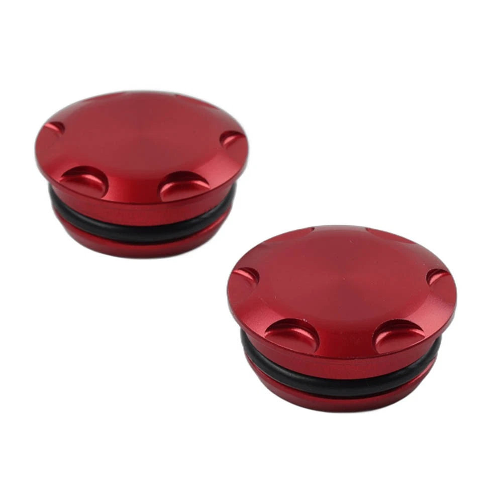 Frame Hole Cover Cap Plug for Kawasaki Ninja 400 250 Z400 Z250 (2018–2023) Red