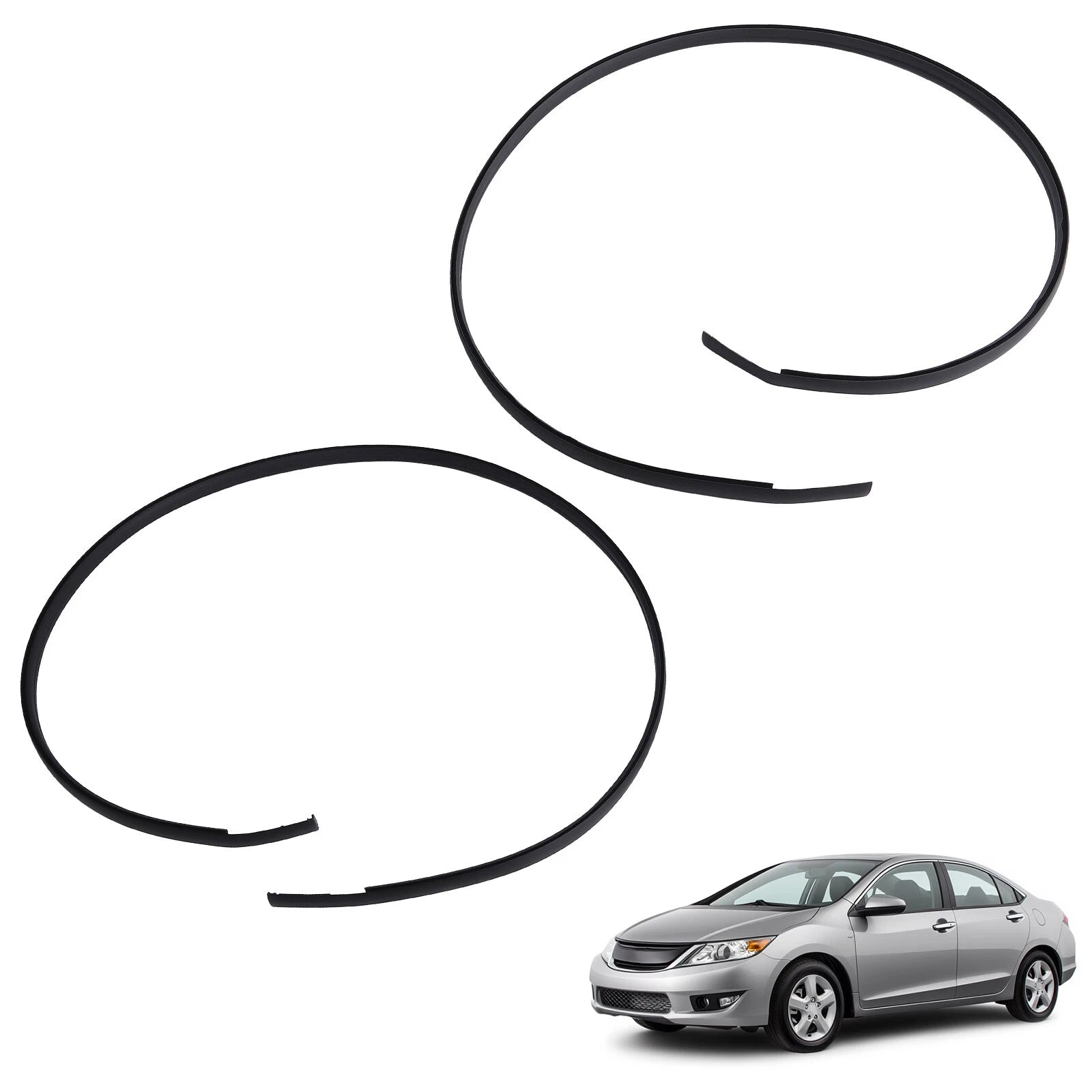 2X Roof Molding Trim Set for Toyota Camry (2007–2011)