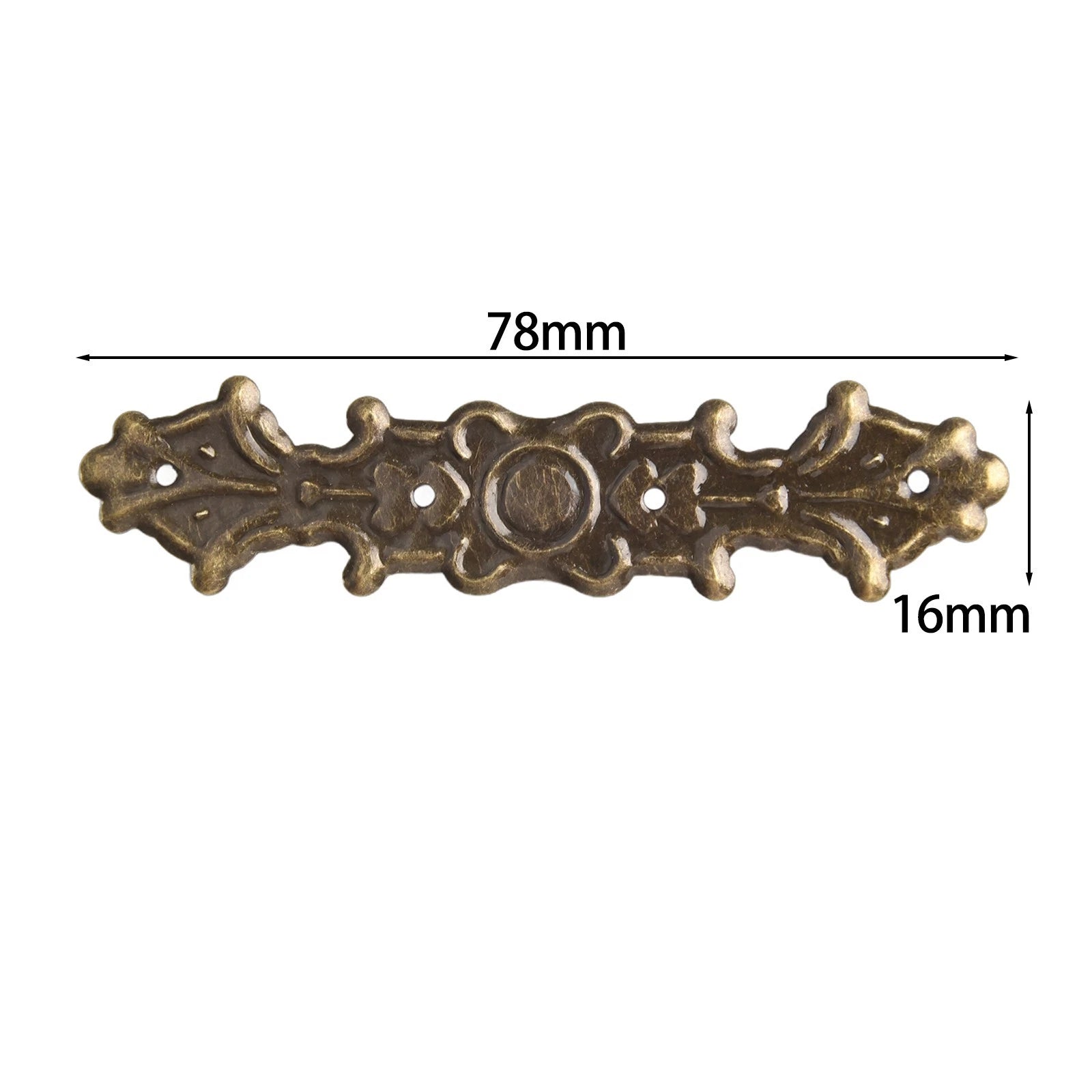 10PCS Alloy Corner Decorative Corners for Wooden Boxes