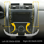 Car Upper Side Central Dashboard Trim for Toyota Corolla (2009-2013)