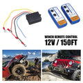 Wireless Winch Remote Control for Universal Use (150ft, 12 Volt)
