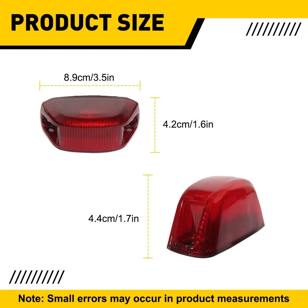 5X Red Cab Roof Marker Lights for Dodge RAM ProMaster 1500 2500 3500 (2014–2023)