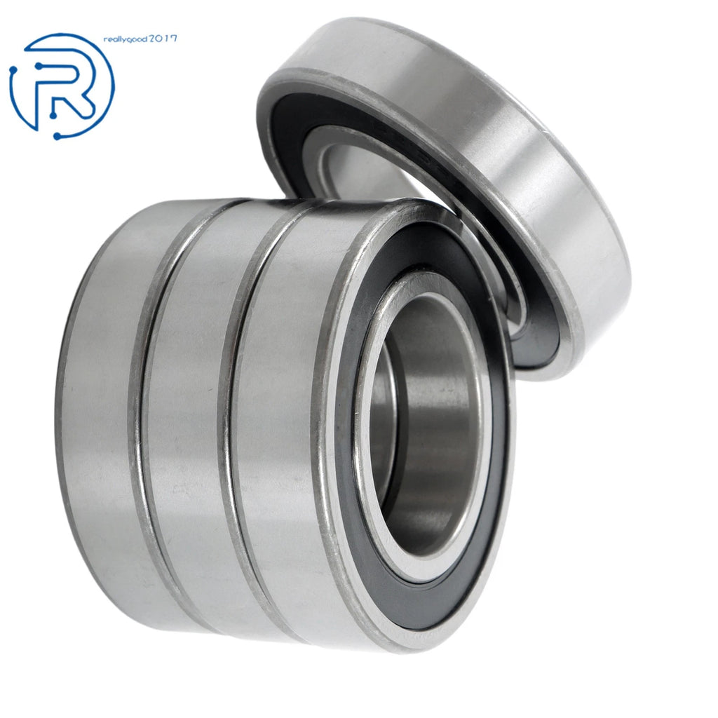Set of 4 6210-2RS 50mm Inner Dia Deep Groove Ball Bearings